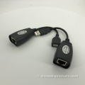 Adaptateur de kit IP d&#39;extension USB de la prise casque USB